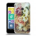 Дизайнерский пластиковый чехол для Nokia Lumia 530 Розы