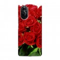 Дизайнерский силиконовый чехол для Huawei Nova 8 Розы