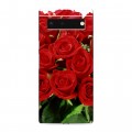 Дизайнерский силиконовый чехол для Google Pixel 6 Розы