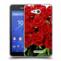 Дизайнерский пластиковый чехол для Sony Xperia E4g Розы