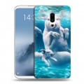 Дизайнерский силиконовый чехол для Meizu 16th Plus Свинки