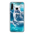 Дизайнерский силиконовый чехол для Huawei P30 Lite Свинки