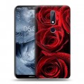 Дизайнерский пластиковый чехол для Nokia 6.1 Plus Розы