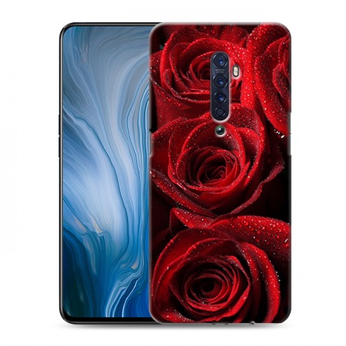 Дизайнерский пластиковый чехол для OPPO Reno2 Z Розы