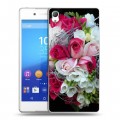 Дизайнерский пластиковый чехол для Sony Xperia Z3+ Розы