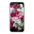 Дизайнерский силиконовый чехол для Iphone 7 Розы