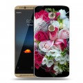 Дизайнерский пластиковый чехол для ZTE Axon 7 Розы