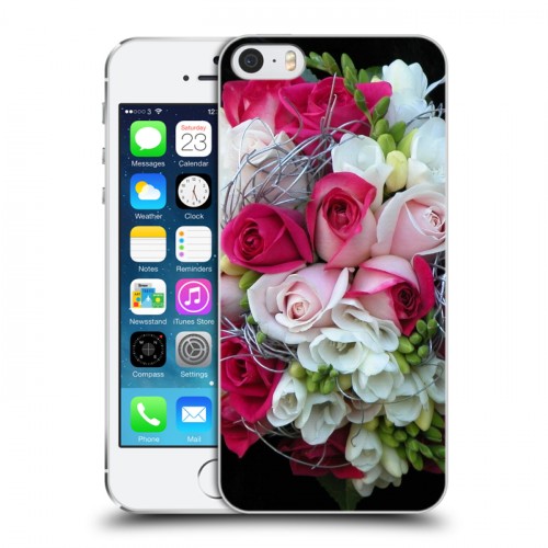 Дизайнерский пластиковый чехол для Iphone 5s Розы