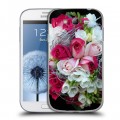 Дизайнерский пластиковый чехол для Samsung Galaxy Grand Розы