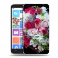 Дизайнерский пластиковый чехол для Nokia Lumia 1320 Розы