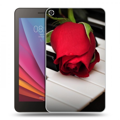 Дизайнерский силиконовый чехол для Huawei MediaPad T1 7.0 Розы