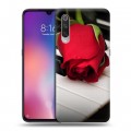 Дизайнерский силиконовый с усиленными углами чехол для Xiaomi Mi9 Розы