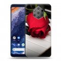 Дизайнерский силиконовый чехол для Nokia 9 PureView Розы