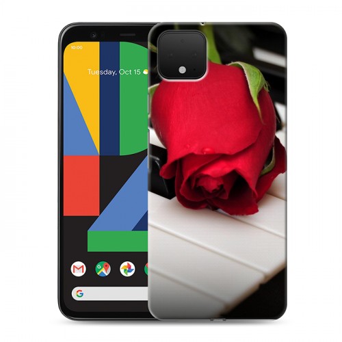 Дизайнерский пластиковый чехол для Google Pixel 4 XL Розы