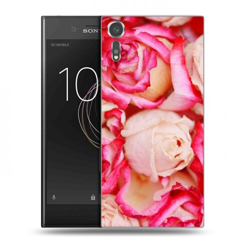 Дизайнерский пластиковый чехол для Sony Xperia XZs Розы