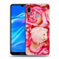 Дизайнерский пластиковый чехол для Huawei Y6 (2019) Розы