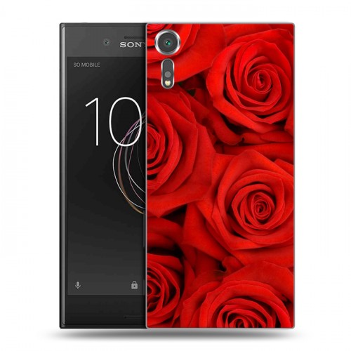 Дизайнерский пластиковый чехол для Sony Xperia XZs Розы