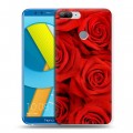 Дизайнерский пластиковый чехол для Huawei Honor 9 Lite Розы