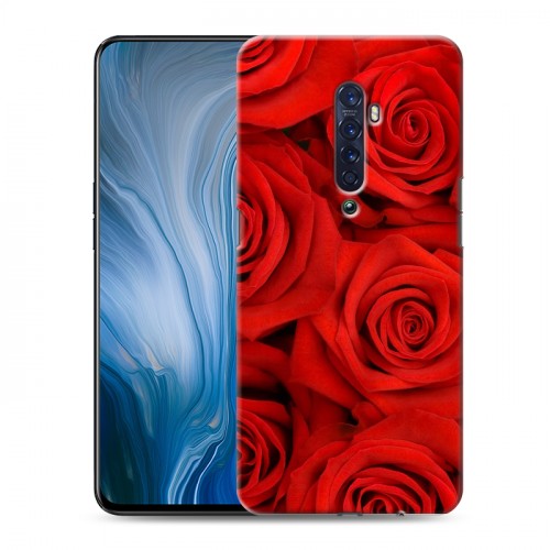 Дизайнерский пластиковый чехол для OPPO Reno2 Z Розы