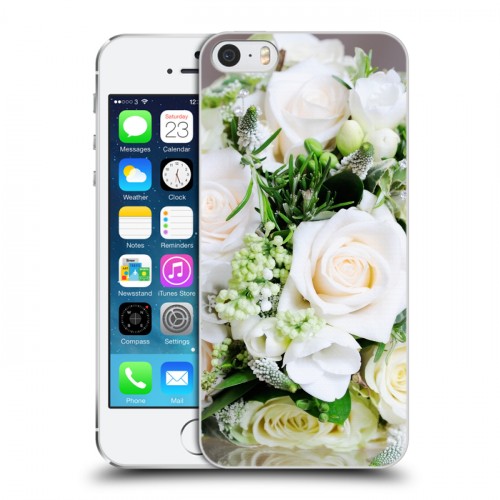 Дизайнерский пластиковый чехол для Iphone 5s Розы