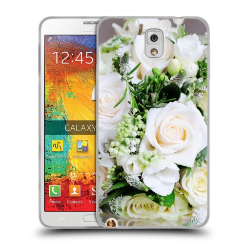Дизайнерский пластиковый чехол для Samsung Galaxy Note 3 Розы