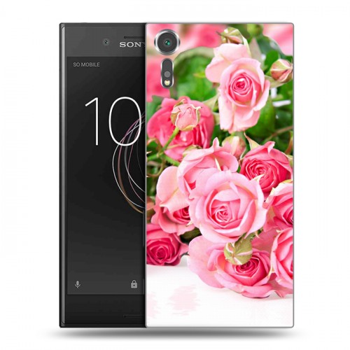 Дизайнерский пластиковый чехол для Sony Xperia XZs Розы