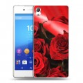 Дизайнерский пластиковый чехол для Sony Xperia Z3+ Розы