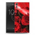 Дизайнерский пластиковый чехол для Sony Xperia XZs Розы