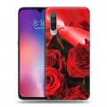 Дизайнерский силиконовый с усиленными углами чехол для Xiaomi Mi9 Розы