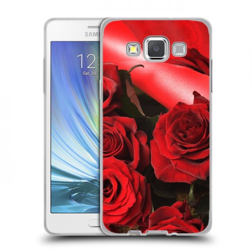 Дизайнерский пластиковый чехол для Samsung Galaxy A5 Розы