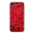 Дизайнерский силиконовый чехол для Iphone 7 Розы