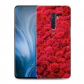 Дизайнерский пластиковый чехол для OPPO Reno2 Z Розы