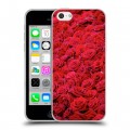 Дизайнерский пластиковый чехол для Iphone 5c Розы