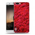 Дизайнерский силиконовый чехол для Huawei Honor 6 Plus Розы