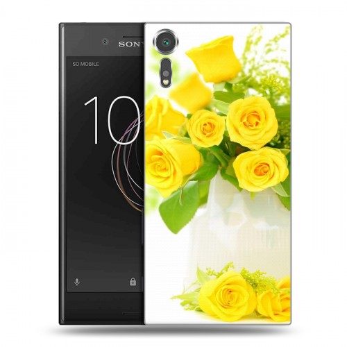 Дизайнерский пластиковый чехол для Sony Xperia XZs Розы