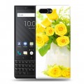 Дизайнерский пластиковый чехол для BlackBerry KEY2 Розы