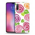 Дизайнерский силиконовый с усиленными углами чехол для Xiaomi Mi9 Розы