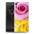 Дизайнерский пластиковый чехол для Sony Xperia XZs Розы