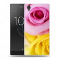 Дизайнерский пластиковый чехол для Sony Xperia L1 Розы