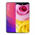 Дизайнерский силиконовый чехол для OPPO Find X Розы