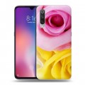 Дизайнерский силиконовый с усиленными углами чехол для Xiaomi Mi9 Розы