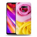 Дизайнерский пластиковый чехол для LG G8 ThinQ Розы