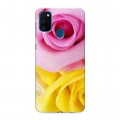 Дизайнерский силиконовый чехол для Samsung Galaxy M30s Розы