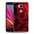 Дизайнерский силиконовый чехол для Huawei Honor 5X Розы