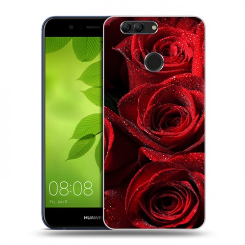 Дизайнерский пластиковый чехол для Huawei Nova 2 Plus Розы