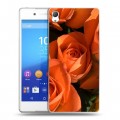 Дизайнерский пластиковый чехол для Sony Xperia Z3+ Розы