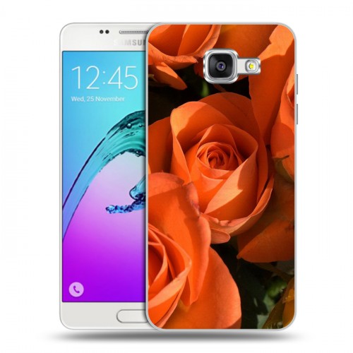 Дизайнерский силиконовый чехол для Samsung Galaxy A5 (2016) Розы