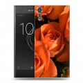 Дизайнерский пластиковый чехол для Sony Xperia XZs Розы