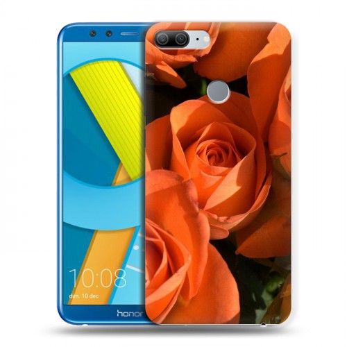 Дизайнерский пластиковый чехол для Huawei Honor 9 Lite Розы