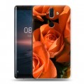 Дизайнерский пластиковый чехол для Nokia 8 Sirocco Розы